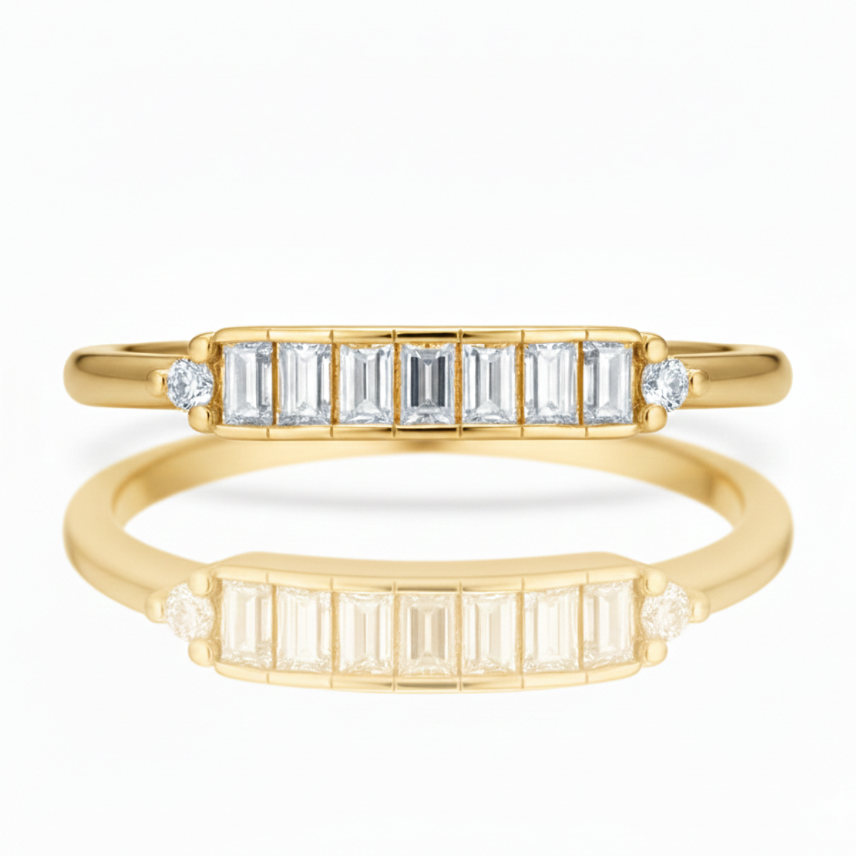 Anel em prata .925 e moissanite