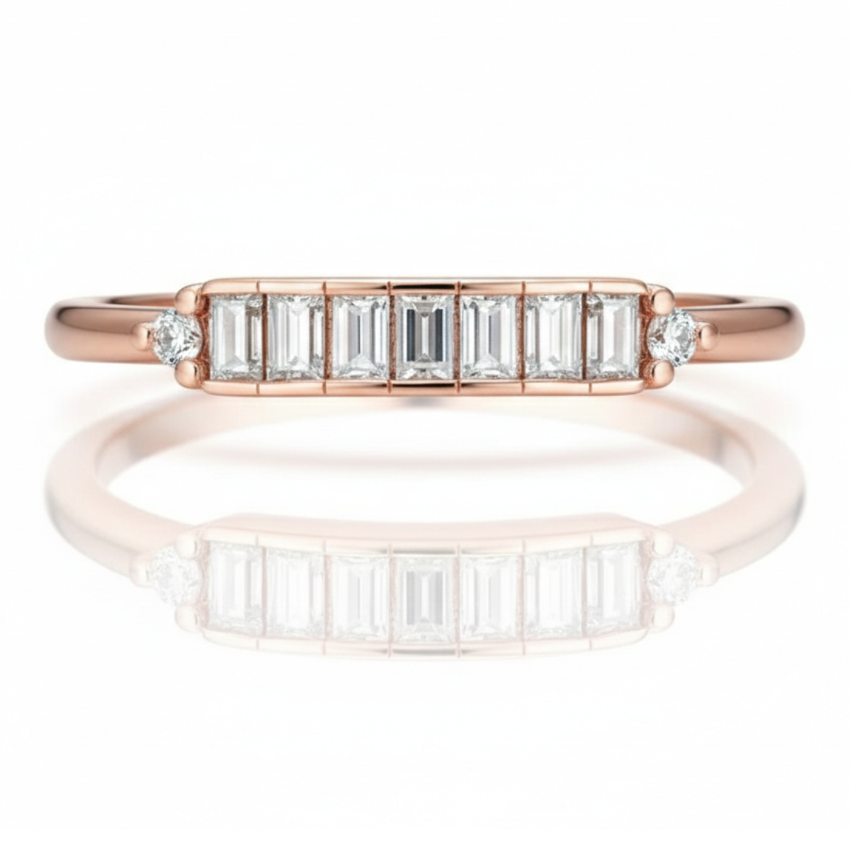 Anel em prata .925 e moissanite