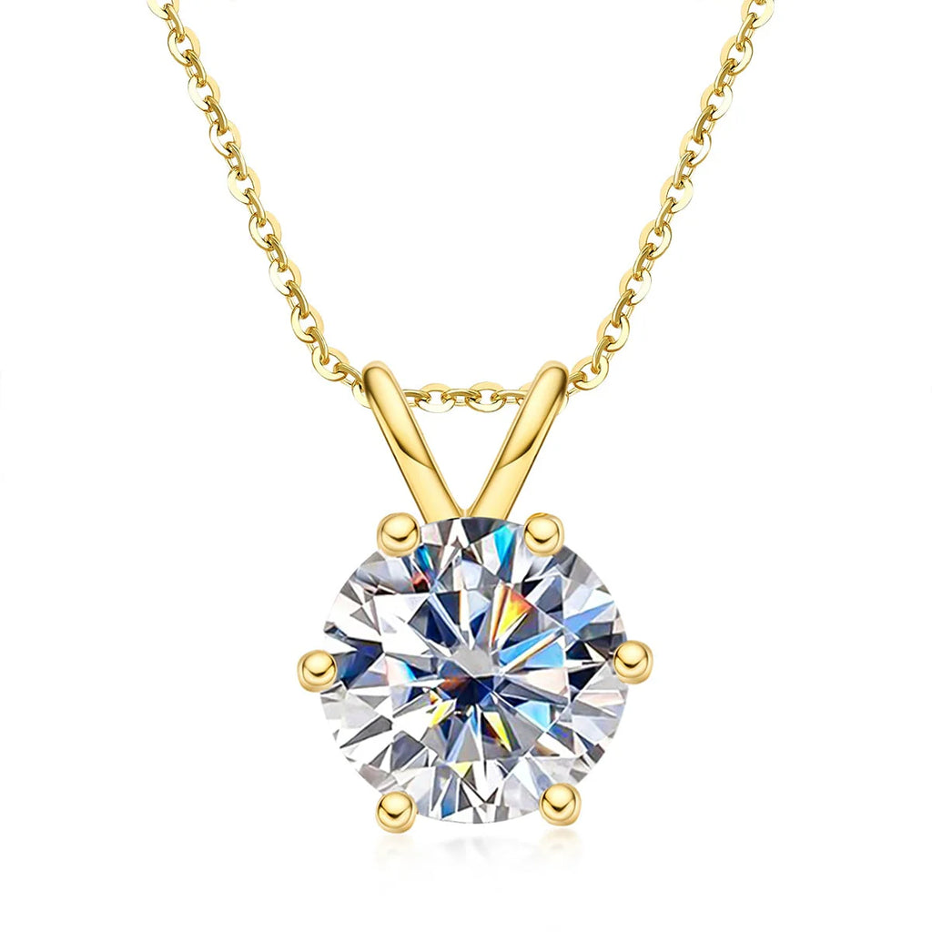 Colar Ponto de Luz em Prata 925 com Ouro 18k - Yuna Joias