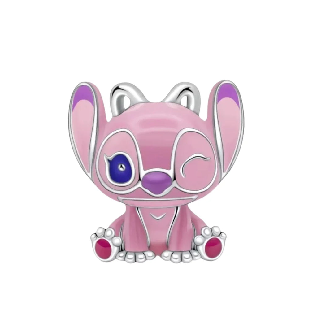 Berloque Angel em Prata 925 - Charm Delicado Compatível com Pulseiras - Yuna Joias